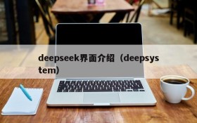 deepseek界面介绍（deepsystem）