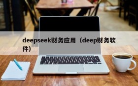 deepseek财务应用（deep财务软件）