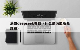 满血deepseek参数（什么是满血版处理器）